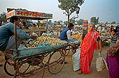 Khajuraho village - the market 